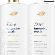 Kit Champú y Acondicionador (828 ml), Dove Intensive Repair Shampoo 828 ml  Dove Intensive Repair Conditioner 828 ml - Img 55301201