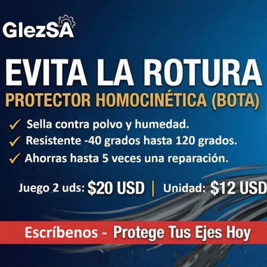 🔧 Bota Homocinética (2 Unid/$20 | 1 Unid/$12) – Protección Total para tus Juntas. - 2/3