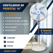 Ventilador d pedestal d 16" EKO - Img 54927346