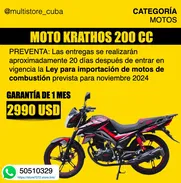 ⚡ MOTOR KRATHOS 200 CC - RESERVA GRATIS DESDE YA - Img 47533522
