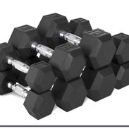 Mancuernas de acero engomadas 5 1699376 y 5 6799461 - Img 54555391