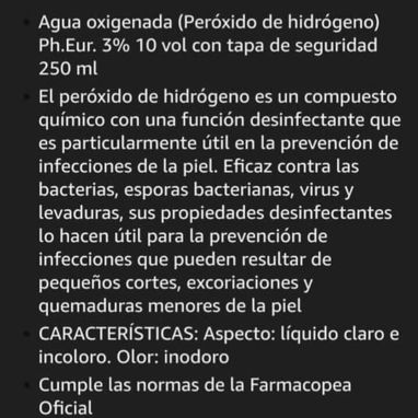 Agua oxigenada de 1 Lt sella importa de Italia vence en 2028 - Img 121702117