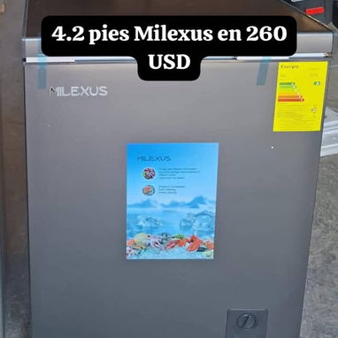 Nevera Milexus de 3.5 pies en 250 USD y de 4.2 pies en 260 USD - 2/2