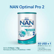 NAN OPTIMAL PRO 2 - DE 6 A 12 MESES - NUEVO SELLADO - Img 56924666