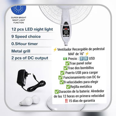 💨 Venta de Ventiladores – Varios modelos, precios económicos 💨 - Img 123680024