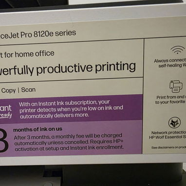 Impresora 🖨️ HP OfficeJet Pro 8120 Series Productividad Ejecutiva. Imagen Profesional. - Img 121469562