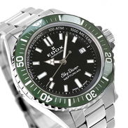 RELOJ SUIZO AUTOMATICO MARCA: EDOX SKYDIVER NEPTUNIAN ,BISEL DE CERÁMICA VERDE Y CRISTAL ZAFIRO ,VALVULA HELIO 58049738 - Img 56446209