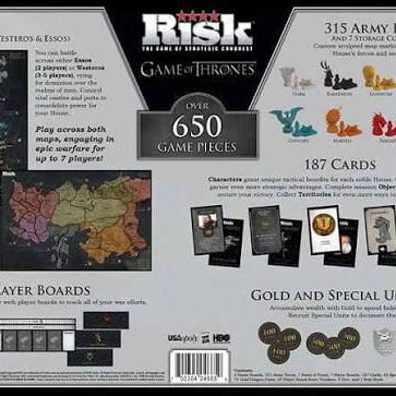 Juego de mesa de Game of Thrones Risk.Juego de Tronos!! - 2/3