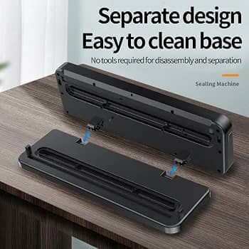 Máquina selladora 30 cm al vacío, sellador al vacío para congelador de alimentos. 55 usD - Img 124360131