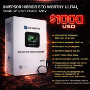 Inversor Híbrido Eco-Worthy UL1741 - Img 55820962