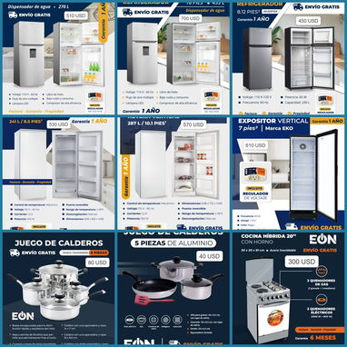 ⭐️ELECTRODOMÉSTICOS: Ollas, arrocera, refri, nevera, fogones, filtro, lavadora, batidoras, frezzer, freidora, ventilador - Img 124841272