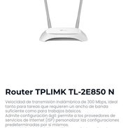 Router TPLIMK TL-2E850 N - Img 56483326
