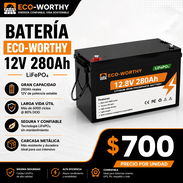 Batería LiFePO4 Eco-Worthy 12V 280Ah - Nueva - Img 57391609