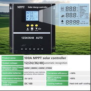 Cargador MPPT Panel Solar 12/24/36/48v 100A Gestión Automática - Img 55565444