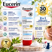 Con Protector Solar FPS 30 Crema Diaria Hidratante Eucerin para Piel Seca 8 oz - Img 57782805
