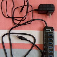 ☀️ APROVECHA ☀️ HUB USB APANAGE 7 PUERTOS USB 3.0 + TRANSFORMADOR DE CORRIENTE + CABLE USB EN 25USD O AL CAMBIO - Img 45512798