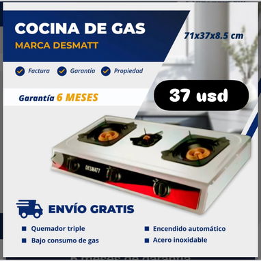 cocinas de gas, de inducción e infrarrojas. Nuevas con garantía - 6/6