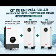 2 baterias de 15 kW y 1 inversor de 12 kw - Img 58090795