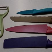 Set de cuchillos antiadherente de acero inoxidable - Img 45381279