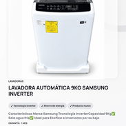 Lavadora Samsung tecnologías inverter - Img 57715480