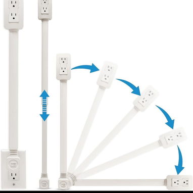 ⚡ ¡EL EXTENSOR DE ENCHUFES QUE NECESITAS! 🔌 Más conexiones, más comodidad y mejor organización para tu hogar. ¡Pídelo! - 2/3