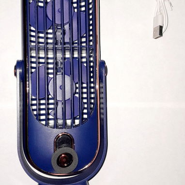 🌀 Ventilador Portátil de Escritorio – Compacto y Moderno 💻 CaracterÃsticas: - Diseño vertical, compacto y moderno - D - Img 116479939