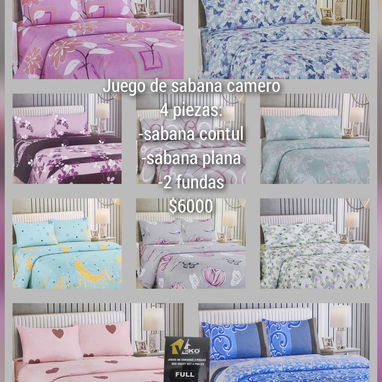 🛏️ Vendo Juegos de Sábanas – Varios tamaños y colores – Microfibra, algodón, lisas o estampadas 🛏️ - Img 123937675