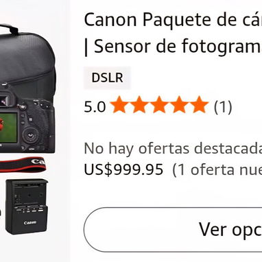 📸 cámara CANON 6D  _ 24 -105 MM f\4 FULL FRAME - Img 127391385