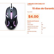 Mouse con forma ergonómica para tu confort hoy mismo pro hoy mismo ya pro VPT#-0206 - Img 55666501