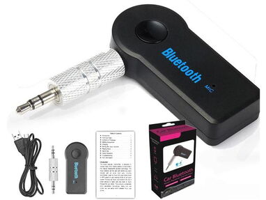 Adaptador Bluetooth para reproductoras de carro, equipos de música y teatros en casa.... Ver fotos....59201354 - Img main-image