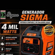 PLANTA ELÉCTRICA SIGMA Inverter 6500W pico y 5000W, generador, estación de energía - Img 58029898