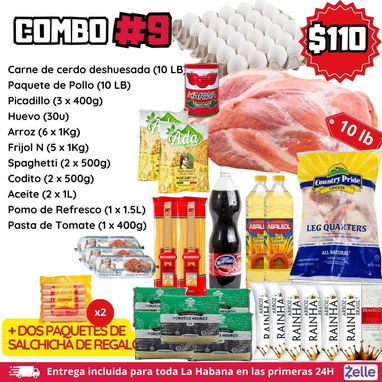 combos Habana Puedes pagar ✔ CUP al toque ✔ Efectivo ✔ Transferencia ✔ Euro ✔ USD ✔ Bizum PayPal Zelle - 8/10