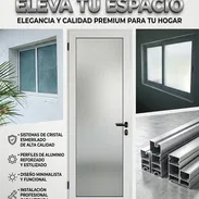 Puertas y ventanas de aluminio+ cristal - Img 55466847