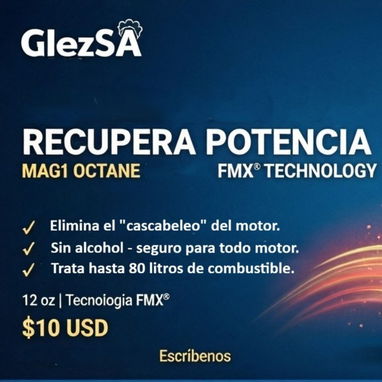 🚨 OCTANE BOOST MAG1 FMX (12oz) – ¡ÚLTIMAS UNIDADES! +10 Octanaje. Potencia y Ahorro. - 2/2