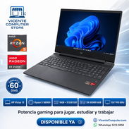 👉Victus 15...Ryzen 5...16gb ddr4/512GB SSD...GRÁFICA RADEON RX 6500M 4GB DEDICADOS - Img 55226947