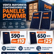 🚨Oferta para Mayoristas 🚨Atención Atención 🚨 ‼️Paneles POWMr 📍Ubicación Santa Clara ✅Llegada a Principio de - Img 58165232
