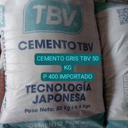 Cemento p400 tecnología japonesa - Img 56808210