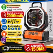 VENTILADOR DE CAMPING MODELO F6 Marca: Saco 🔥 - Img 57744387