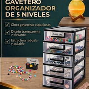 ¡Organiza con estilo y orden! ✨ Mantén tus espacios impecables con nuestro nuevo Gavetero Organizador de 5 Niveles. - Img 55254746