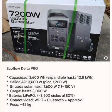 EcoFlow NUEVOS varios modelos, abrir imagen - 10/10