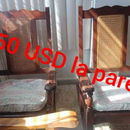 Sillones de buena madera en perfecto estado - Img 55863080