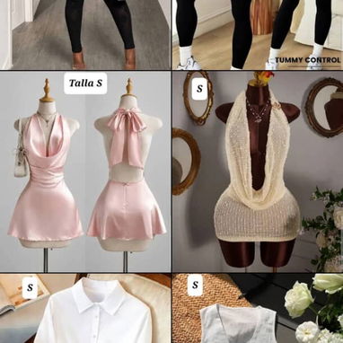 ¡Luces Espectacular! Vestidos y Conjuntos Elegantes de Mujer - Variedad de Tallas y Estilos - 8/10