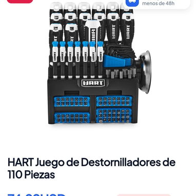 Kit (caja) de herramientas: destornilladores, enchufes, artículos eléctricos y otros, varios modelos - 6/6