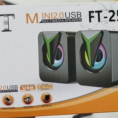 🔊 Bocinas RGB para PC, Diseño Gamer 🔥 - Img 121840234