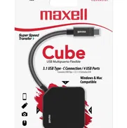 Hub Cube Maxell con conector Tipo C y 4 Puertos USB... - Img 50270264