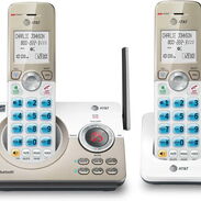 Teléfono inalámbrico AT&T de dos bases Dect 6.0. Nuevo en caja. Vedado. - Img 45087682