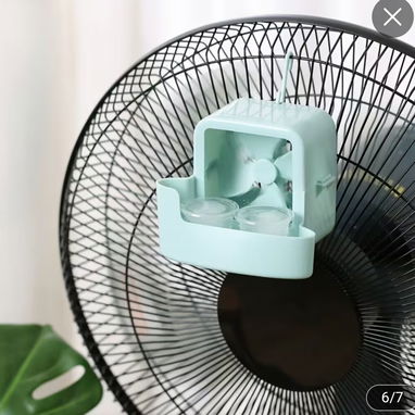 Ventilador para refrescar más el aire caliente que sale del ventilador - 3/5