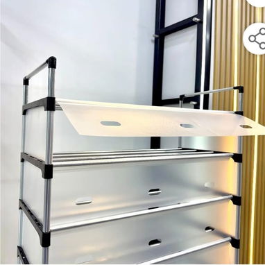 Zapatero de 3 niveles, con estructura antipolvos - Img 117893695
