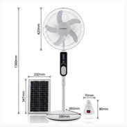 Ventilador recargable y panel solar - Img 55888209