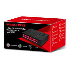 Excelente switch marca Mercusys _ modelo  MS105G_ GIGALAN_ 5 PUERTOS _ Nuevo sellado__ 59361697 - Img 64847705